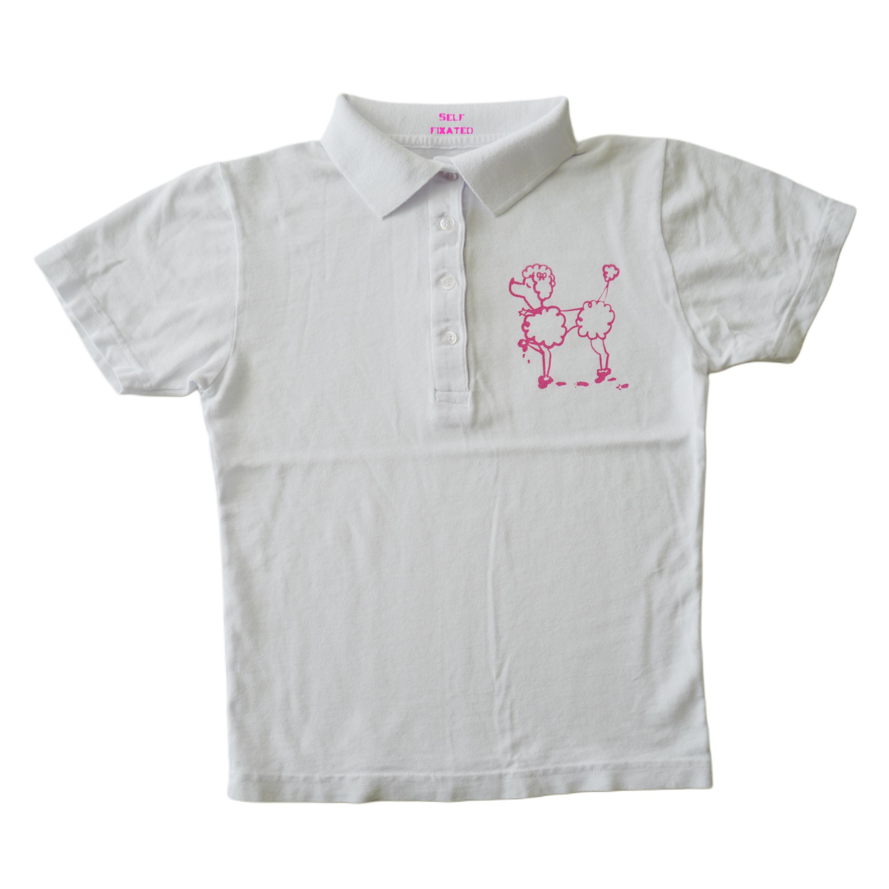 The Poodle Polo L Graphic Polo Tees - Etsy Israel
