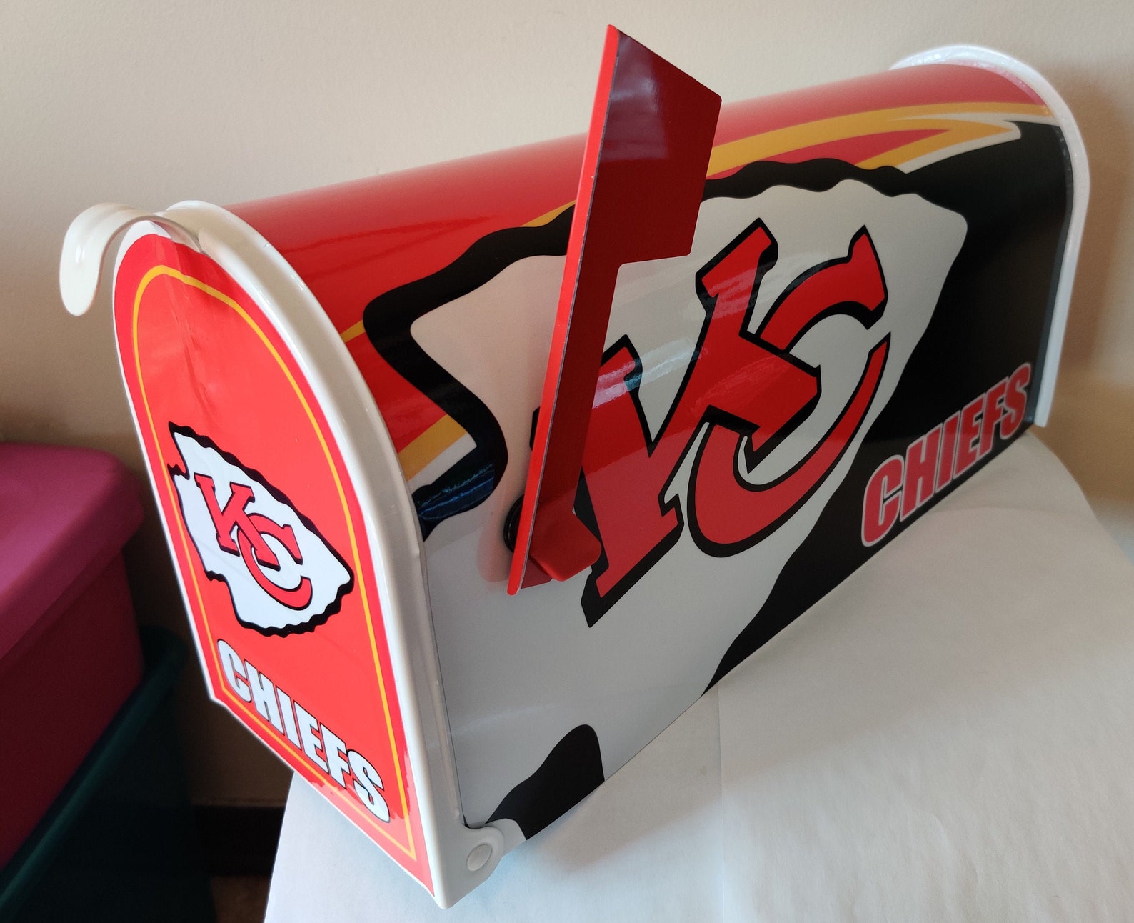 KANSAS CITY CHIEFS MailboxHelmetJersey Etsy