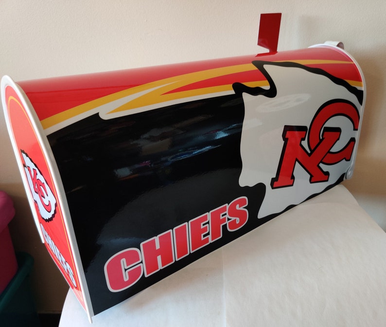 KANSAS CITY CHIEFS MailboxHelmetJersey Etsy
