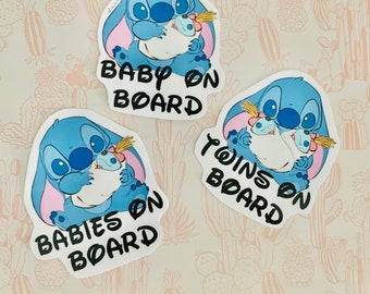 Baby On Board Sticker Etsy