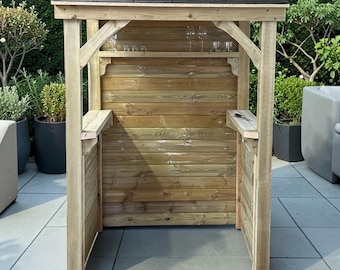 BBQ shelter , gazebo wooden canopy , grill shelter , garden bar
