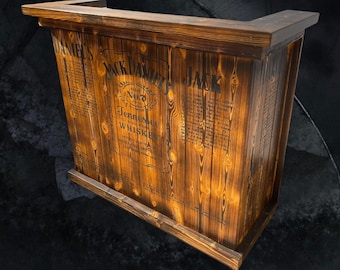 home bar / interior bar / rustic bar