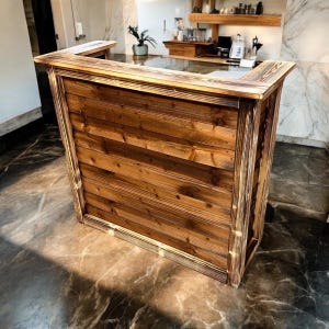 Home bar ,  beer pub , Cocktail Bar,  tiki bar Man cave Garage garden Wooden, interior bar