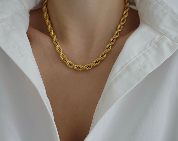 The Chunky Rope Necklace