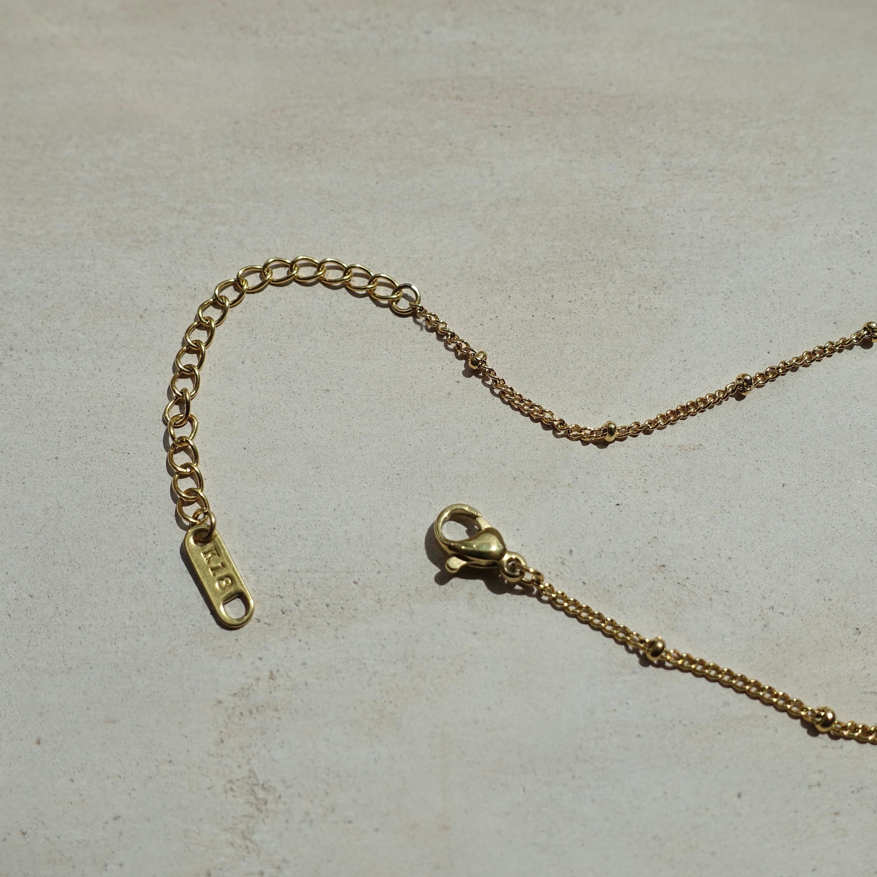 Gold Choker Necklace Beaded Gold Choker Necklace 18K Gold - Etsy
