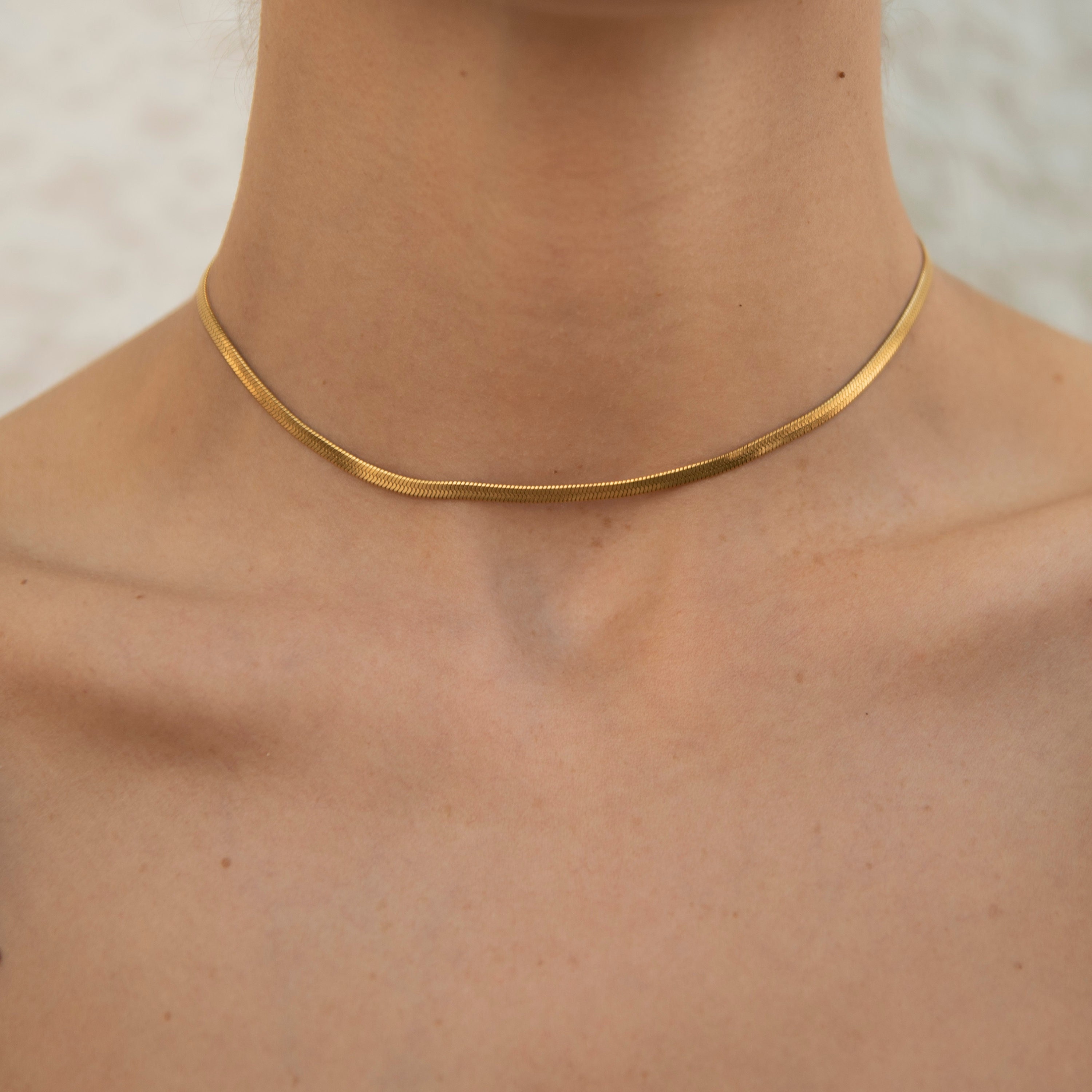 Gold hotsell necklaces choker