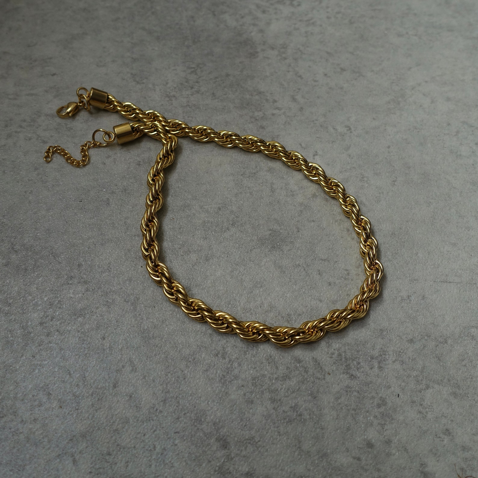 Chunky Rope Necklace 8mm Wide Chain Necklace 18K Chunky | Etsy