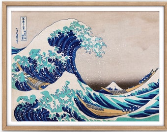 【額縁付き】 葛飾北斎 Katsushika Hokusai A2ポスター 2755-000921_1.jpg