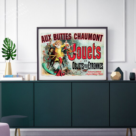 Monica's Living Room, Vintage Advertisement, as Seen in Friends