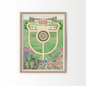 Gartenarbeit Frühling Kunst, Botanische Gärten, New York Garten, New York Vintage, Wandkunst Frühling, Botanische Vintage, botanische Pflanzen 1