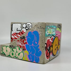 Planter / Plant Pot / Graffiti / Handmade Gift /  Unique Gift / Personalized / Personalized Gift / Gifts for Her / Gift / Gifts / Art /