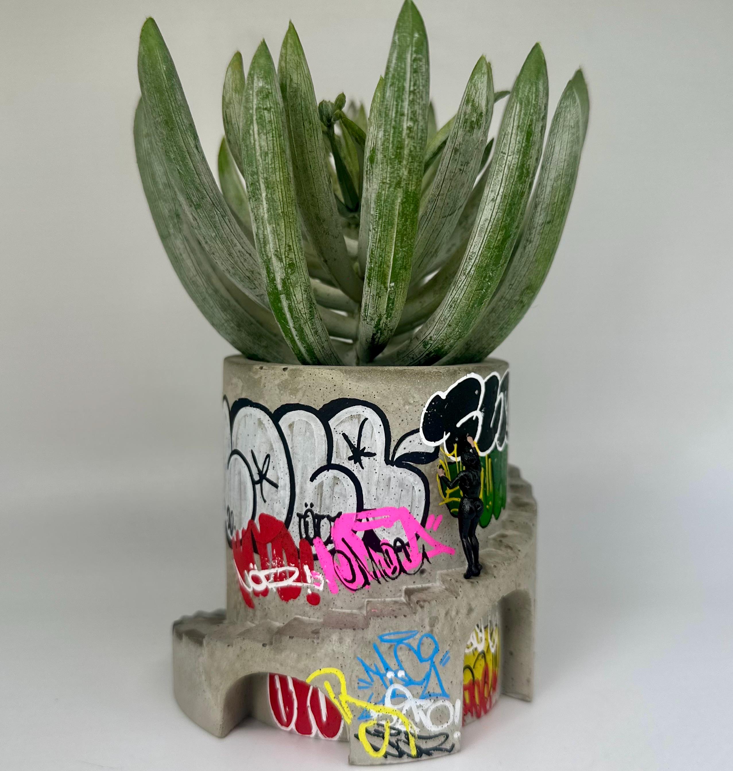 Graffiti Planters - Etsy
