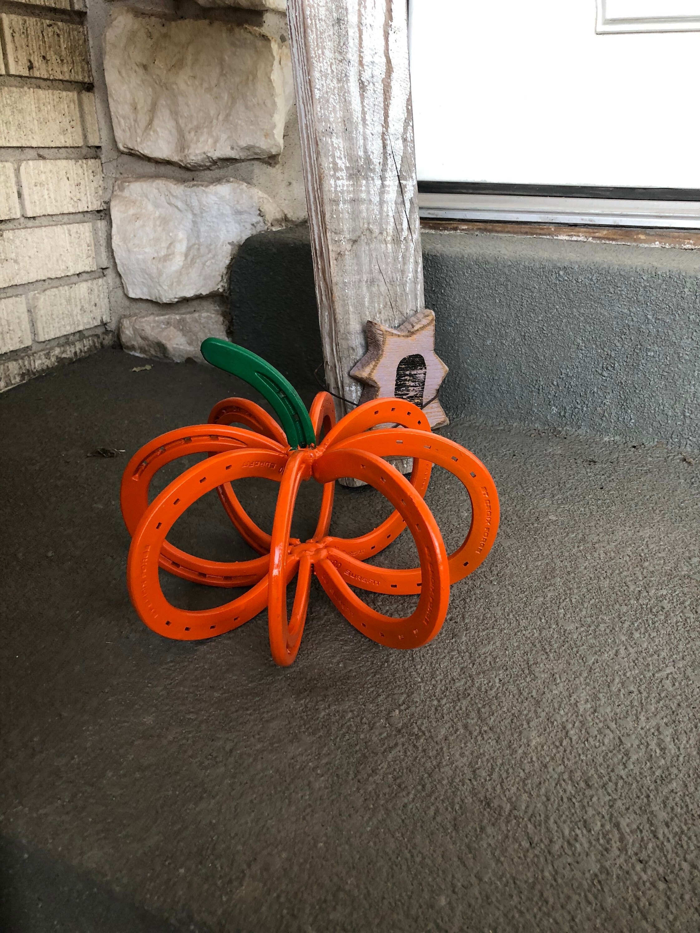Horseshoe Pumpkin Etsy