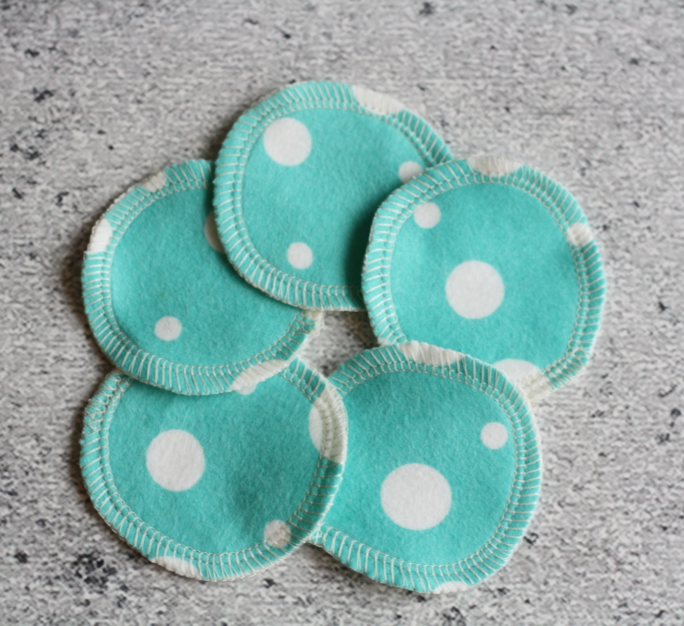 Cosmetic pads set of 5 sustainably washable from 100 cotton Etsy
