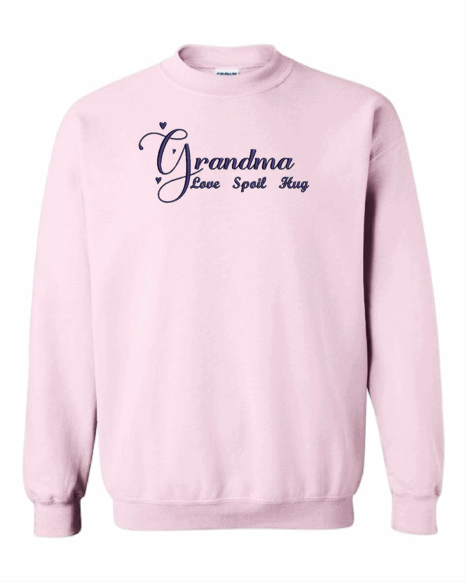Grandma Grandmother Nana Sweatshirt custom embroidered Etsy