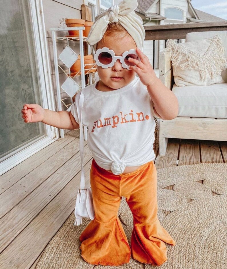 Baby Bell Bottoms Pants Jeans Toddler Infant Baby Kids Girls Etsy