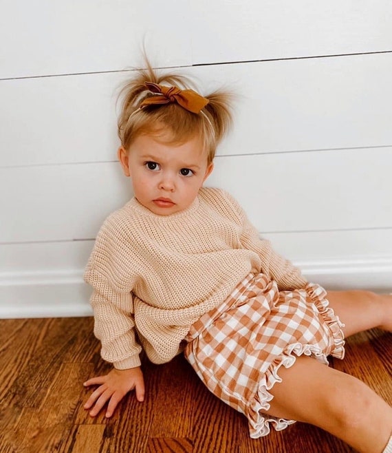 baby girl chunky sweater