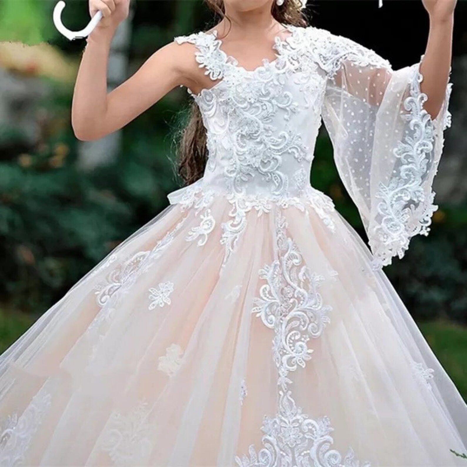 Little Girls Dress Daddy Daughter Dance Dress Princess Etsy