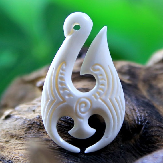 destiny mysterious fish hook Malachite Composite Hand Carved Maui side action resupply Select Product:Black Female (Maldives) - Medium 10/0 Circle Hooks -