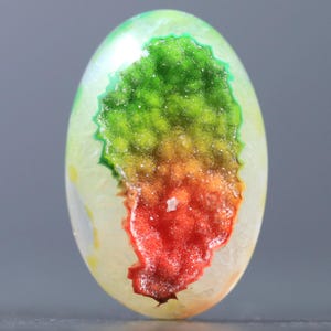 Colorful Druzy Agate Cabochon Loose Gemstone