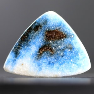 Newly Discovered Ultra Rare Stone Blue Ice Glacierite Cabochon Jewelry Making Supply