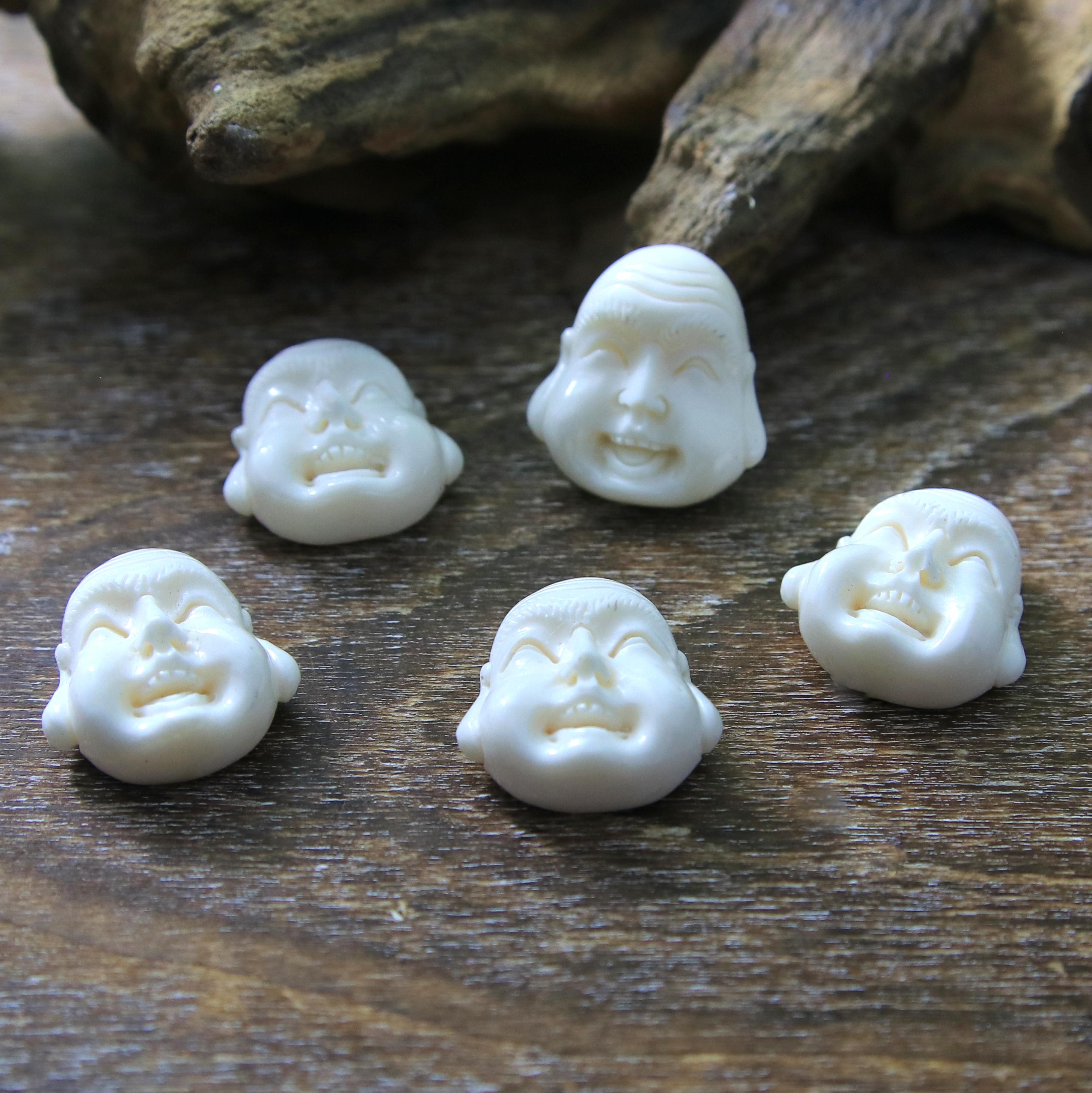 笑う仏陀のカボションの幸せそうな顔、幸運と繁栄の象徴 - Etsy 日本