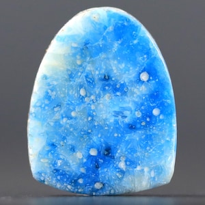 Ultra Rare Mineral Specimen Blue Ice Glacierite Cabochon Natural Stone Jewelry Making Supply