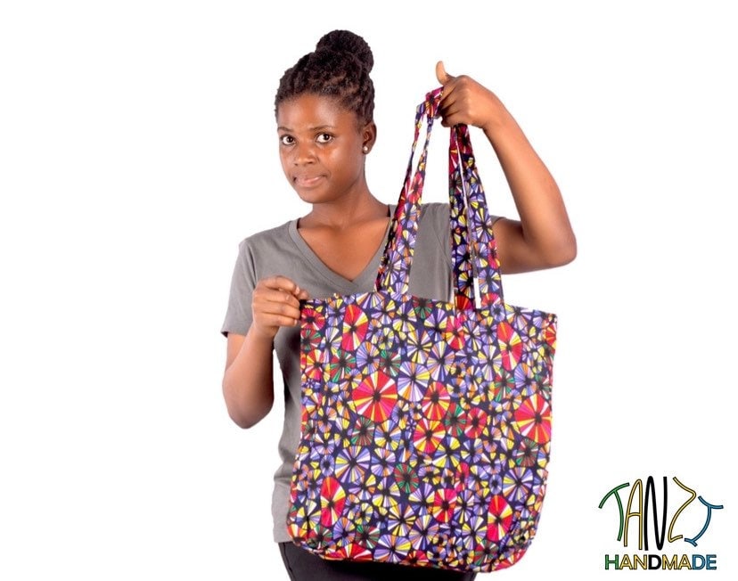 Kitenge Shopping Bag