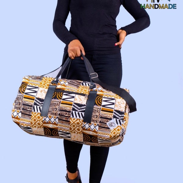 Kitenge Duffle Bag