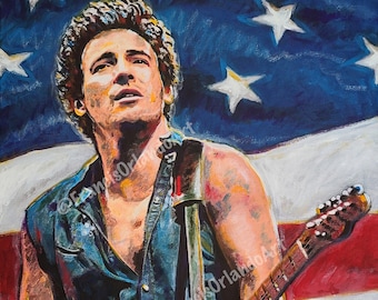 Bruce Springsteen Portrait