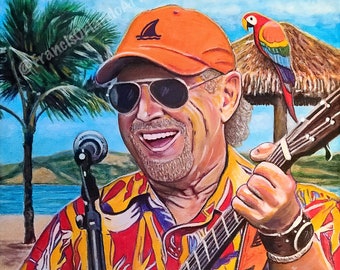 Jimmy Buffett Portrait