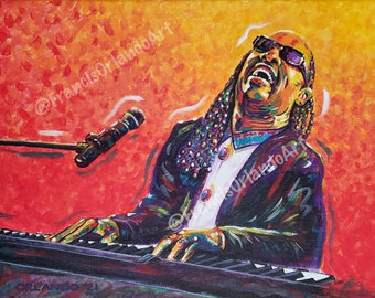 Stevie Wonder Portrait