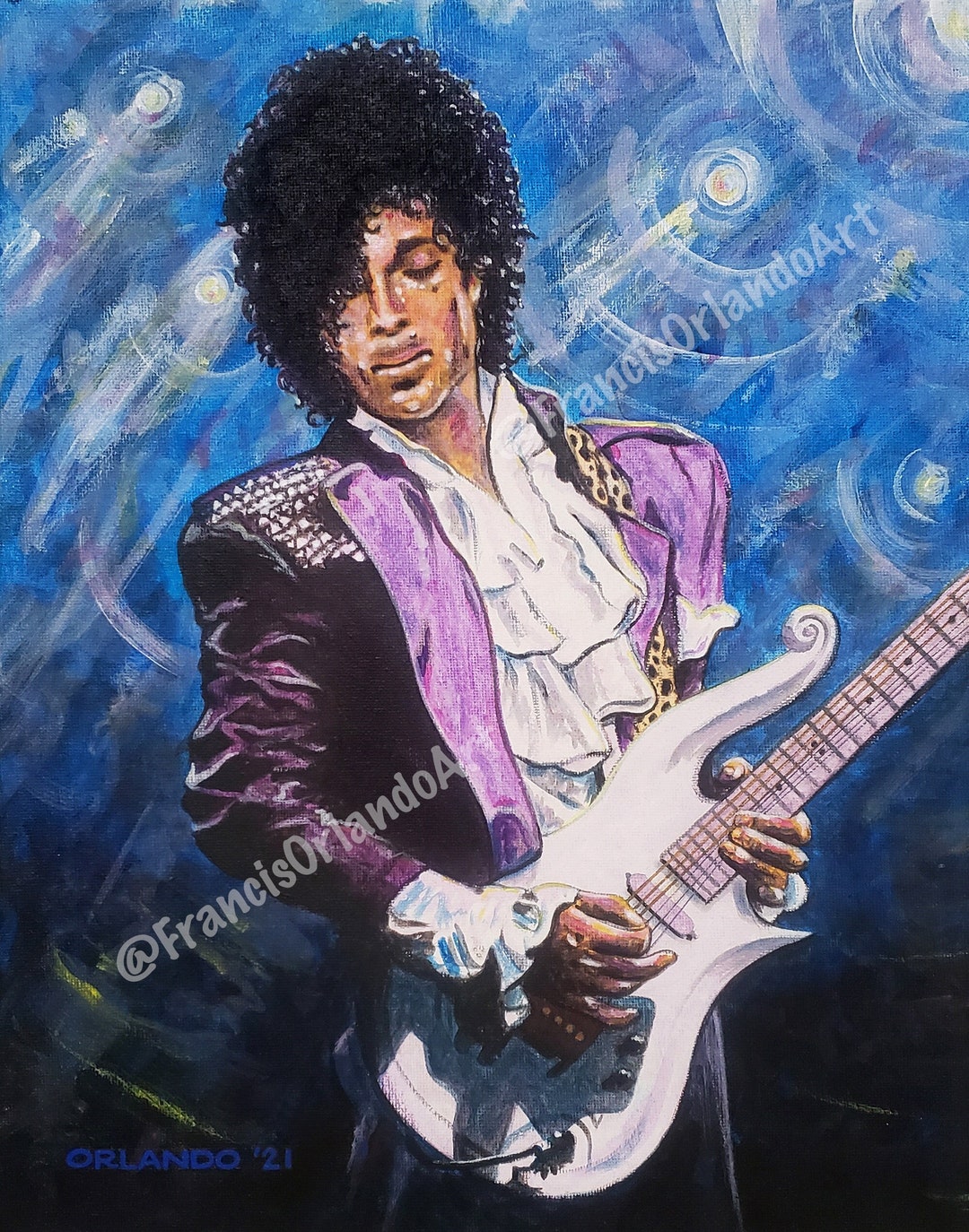 Prince Portrait - Etsy