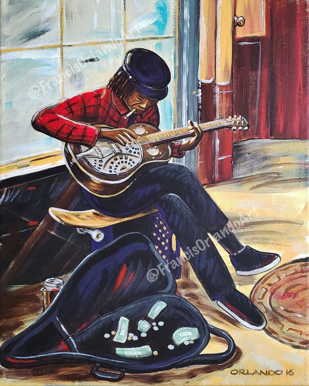 New Orleans Street Musician - Etsy