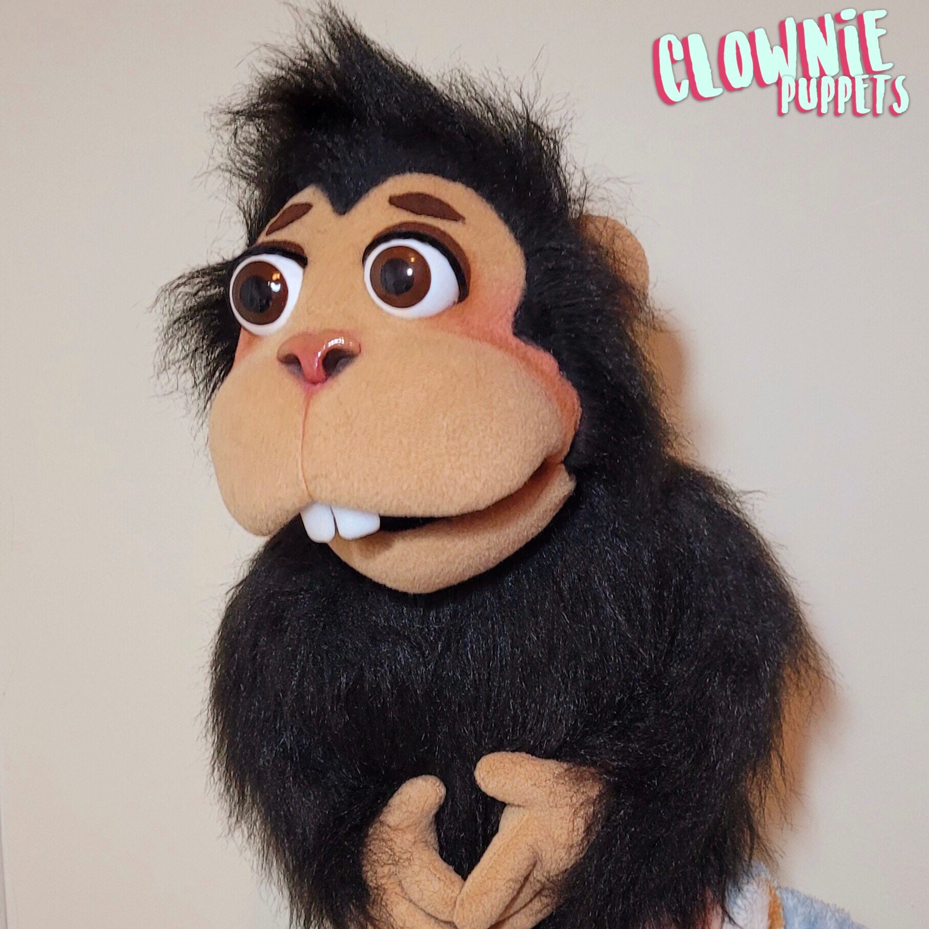 Monkey Professional Hand and Rod Puppet