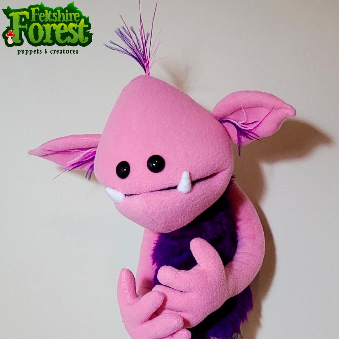 Lil' Goblin Hand and Rod Puppet - Etsy