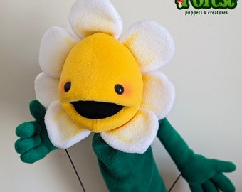 Lil' Flora Daisy Hand and Rod Puppet - Etsy