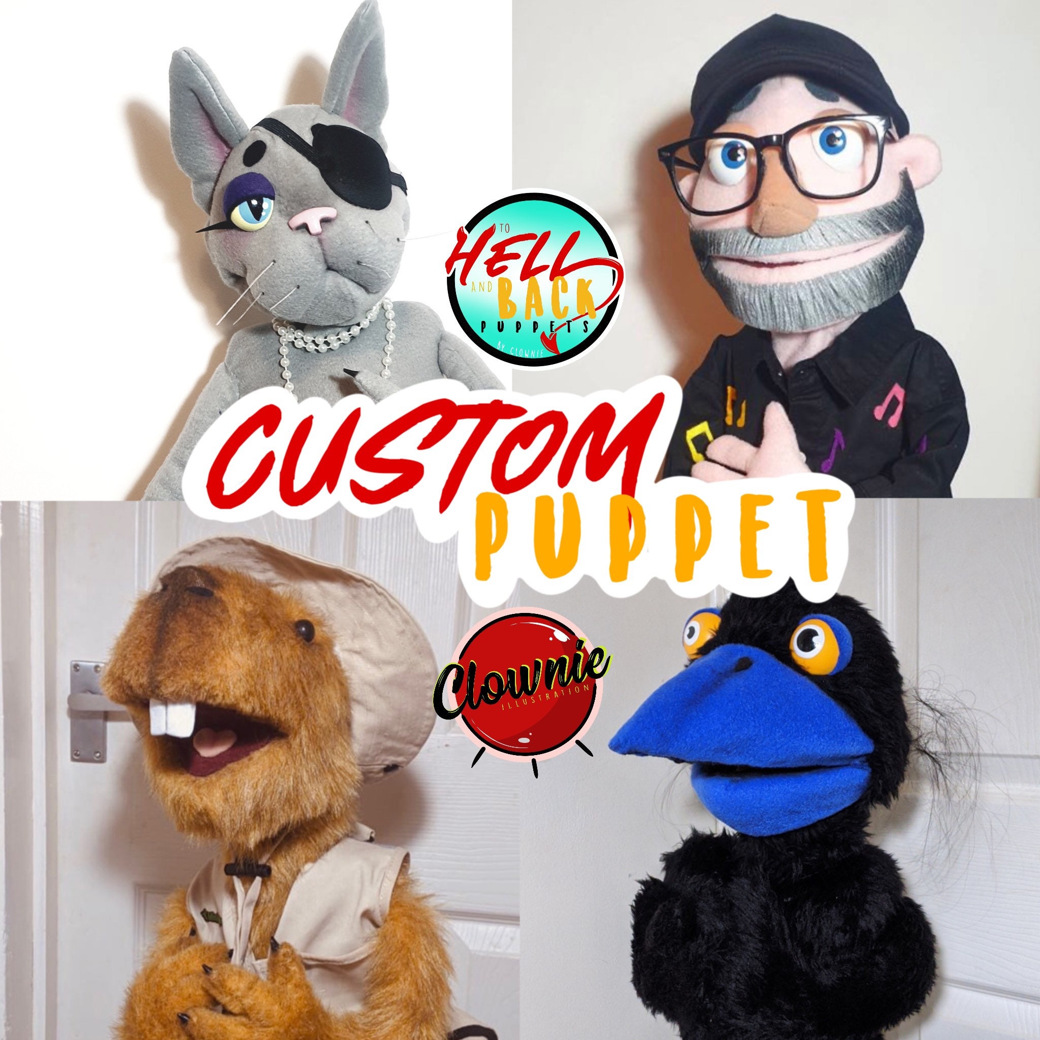Custom Puppet Etsy