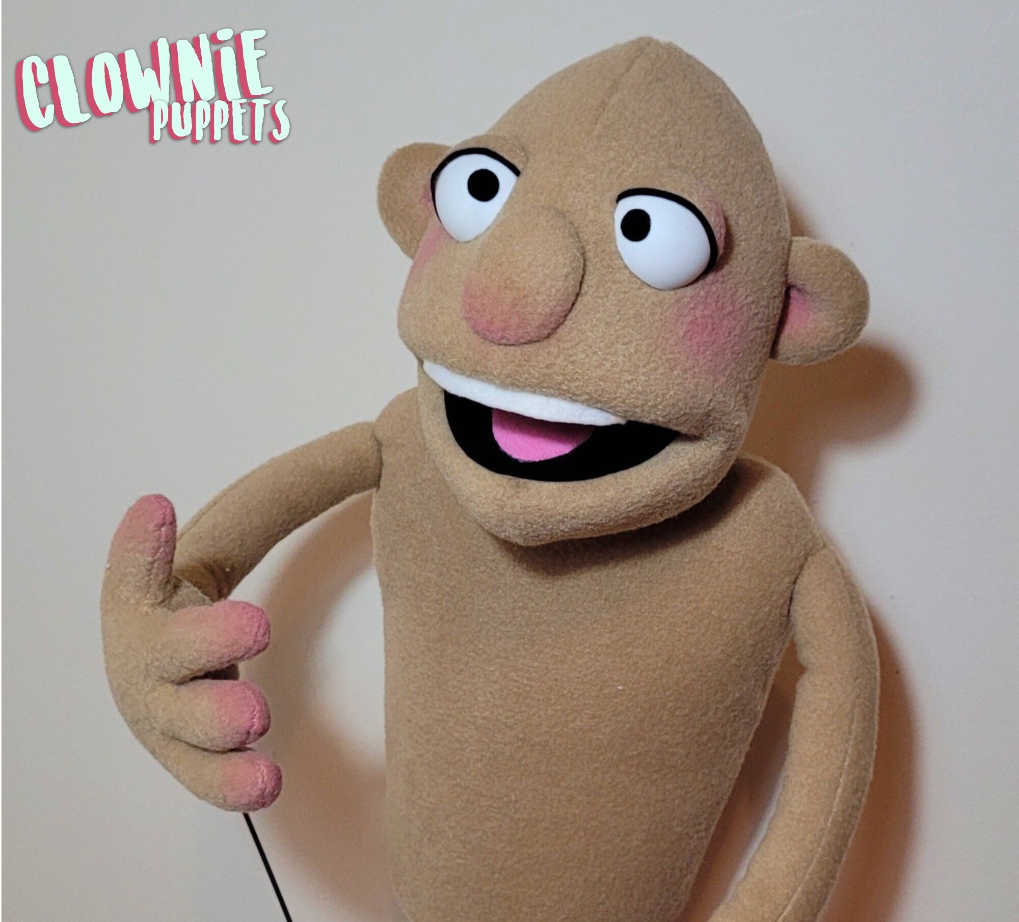 Human Professional Hand and Rod Puppet Etsy UK