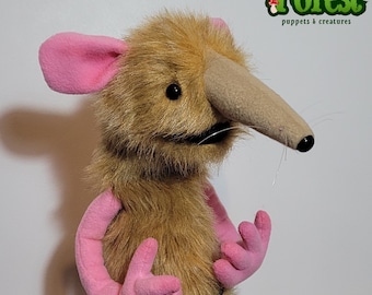 Ratticus Rat Hand and Rod Puppet