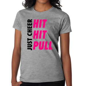 Just Cheer: Hit Hit Pull SVG and PNG