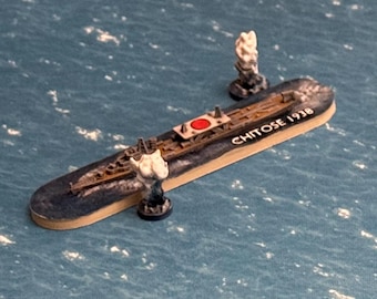 Shell Splash Markers for Naval Wargaming
