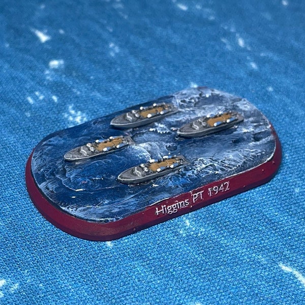 Higgins PT Boats - 1:1800 Scale - World War 2 Miniature