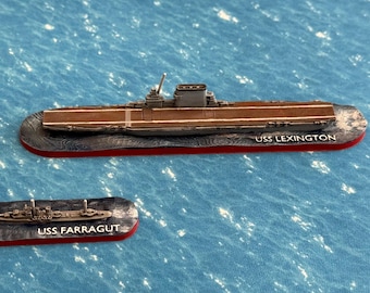 Lexington-class Carrier - 1:1800/2400 Scale - World War 2 Miniature