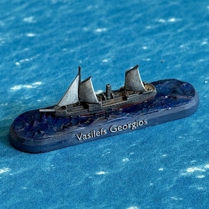 Ironclad Vasilefs Georgios - Hellenic Navy - 1:1800 Scale