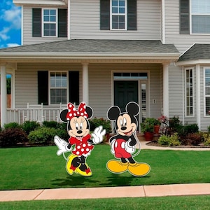 Mickey Mouse and Minnie Mouse theme Birthday // red and white polka dot dress