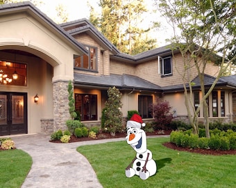 Olaf/Christmas outdoor decoration/ Christmas decor/ Christmas ideas/frozen decor