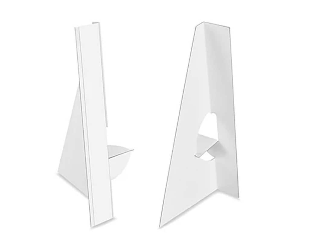 Easle Back Made From Corrugated Plastic for INDOOR Use Only to Stand up ...