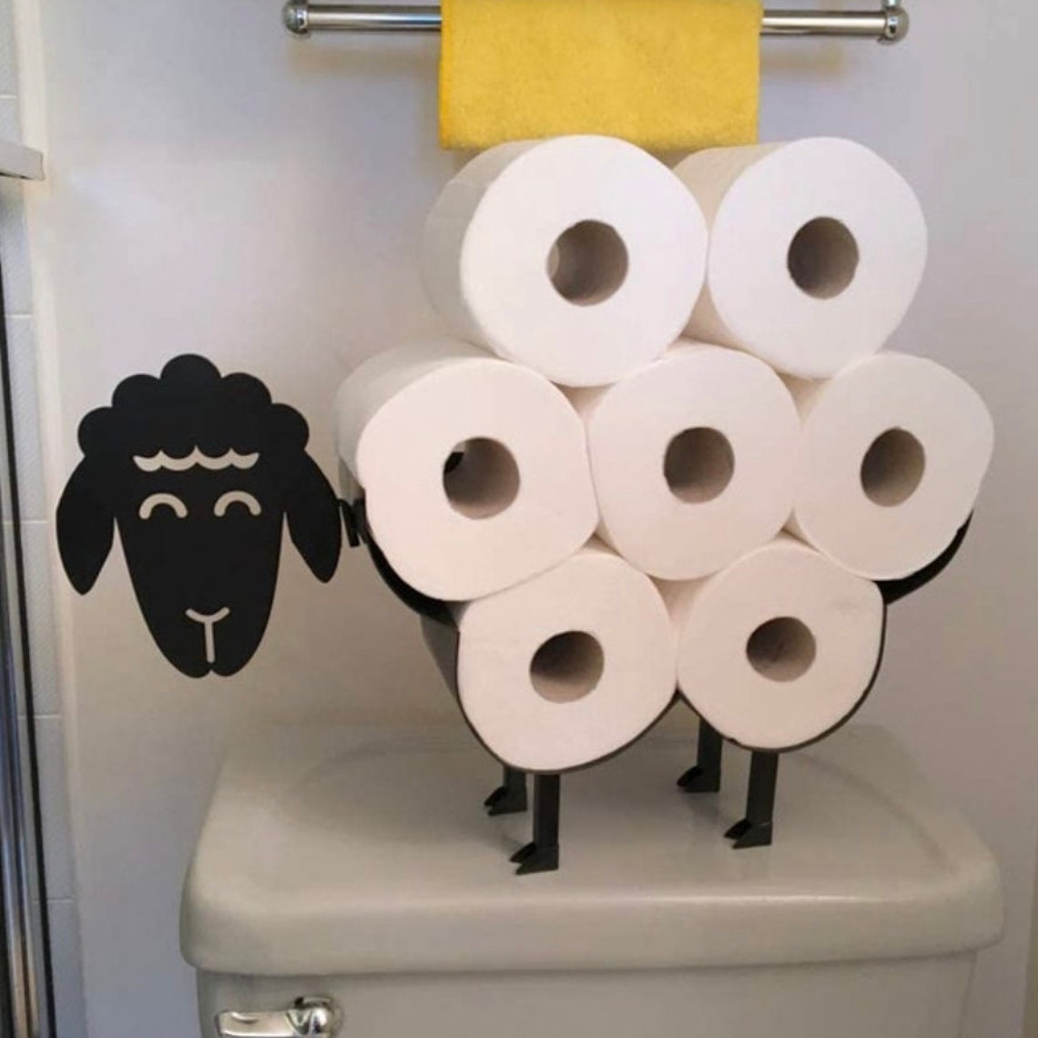 Toilet paper holder Toilet Roll holder Funny toilet paper Etsy