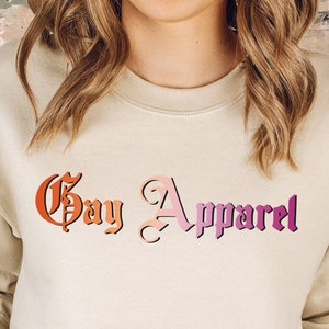 Gay Apparel Christmas Holiday Sweatshirt, Lesbian Christmas Gifts, Queer Christmas Shirt, Pride Holiday Shirt, Lesbian Flag, Funny Christmas